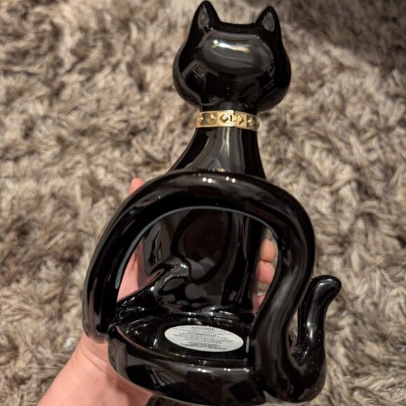 Bath & Body Works Halloween Black Cat Green Eyes Single Wick Candle Holder NEW - Picture 4 of 6